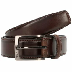 New Joop! Gürtel Leder dunkelbraun
