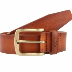 Joop! Jeans Herrengürtel<Gürtel Leder sandalwood-messing