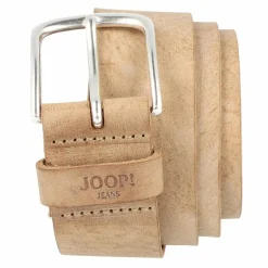 Joop! Jeans Herrengürtel<Haka Gürtel Leder beige