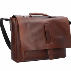 Joop! Laptoptaschen|Aktentaschen<Loreto Kreon Aktentasche Leder 39 cm Laptopfach dark brown