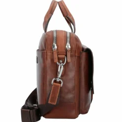 Joop! Laptoptaschen|Aktentaschen<Loreto Pandion Aktentasche Leder 39 cm Laptopfach dark brown