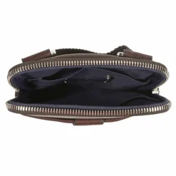 Hot Joop! Loreto Rafael Umhängetasche Leder 14 cm seal brown