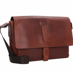 Joop! Messenger Bags|Laptoptaschen<Messenger Leder 37 cm Laptopfach darkbrown
