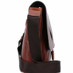 Joop! Messenger Bags|Laptoptaschen<Messenger Leder 37 cm Laptopfach darkbrown