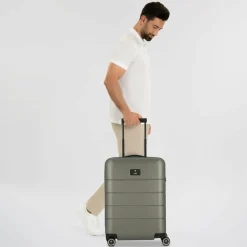 Joop! Hartgepäck Kabinengepäck|4-Rollen Kabinentrolleys<Volare 1.0 4 Rollen Kabinentrolley 55 cm khaki