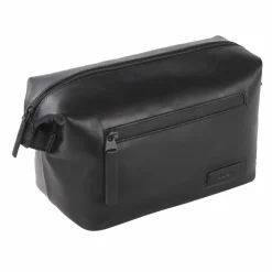 Hot Jost Aarhus Kulturbeutel Leder 22 cm schwarz