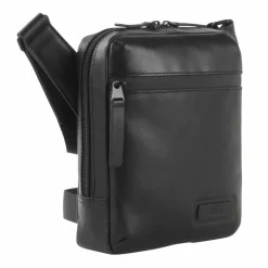 Hot Jost Aarhus Mini Bag Umhängetasche Leder 18 cm schwarz