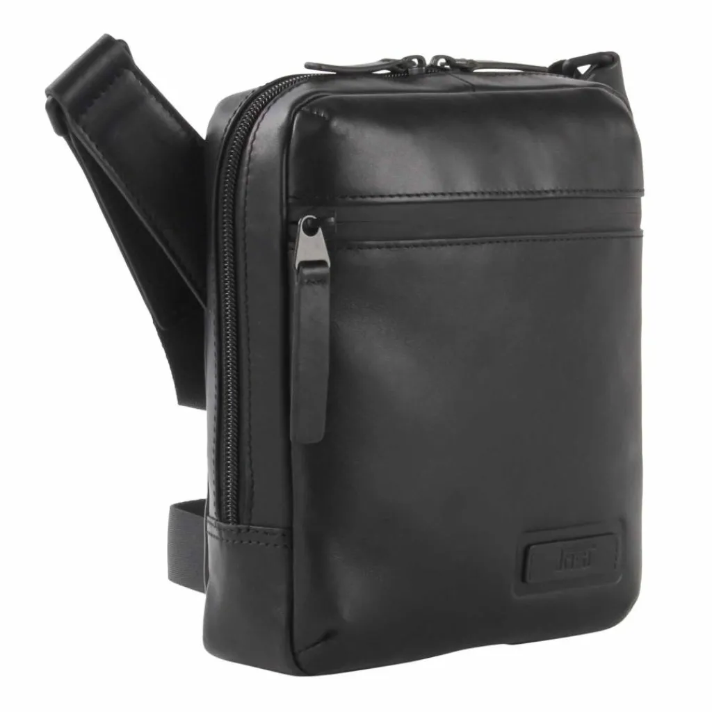 Hot Jost Aarhus Mini Bag Umhängetasche Leder 18 cm schwarz