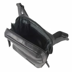Hot Jost Aarhus Mini Bag Umhängetasche Leder 18 cm schwarz