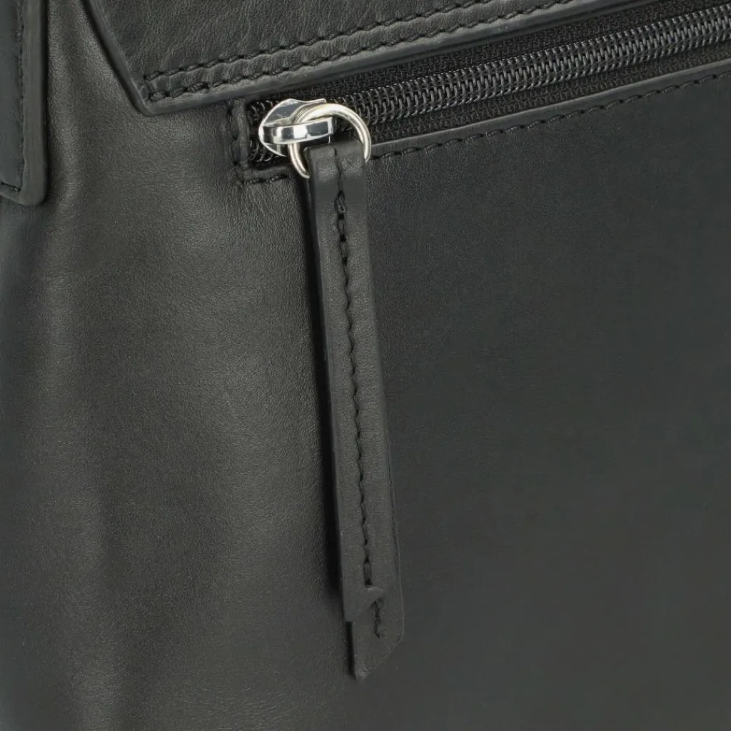 Online Jost Arva Umhängetasche Leder 23 cm schwarz