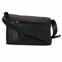 New Jost Arva Umhängetasche Leder 28 cm schwarz