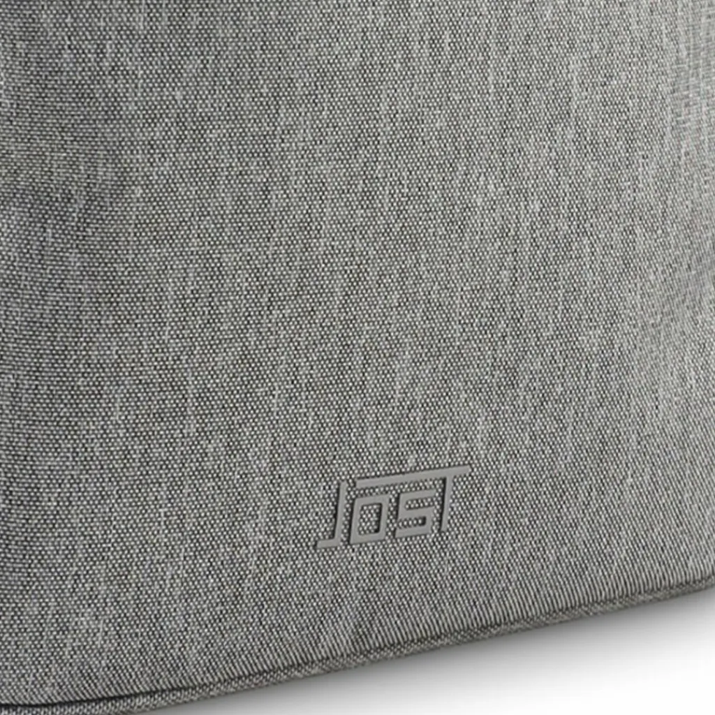 Sale Jost Bergen Umhängetasche RIFD 27 cm hellgrau