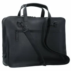 Jost Futura Aktentasche Leder 38 cm Laptopfach