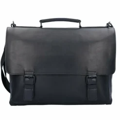 Jost Futura Aktentasche Leder 38 cm Laptopfach