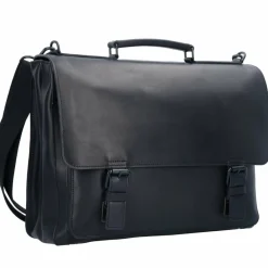 Jost Futura Aktentasche Leder 38 cm Laptopfach