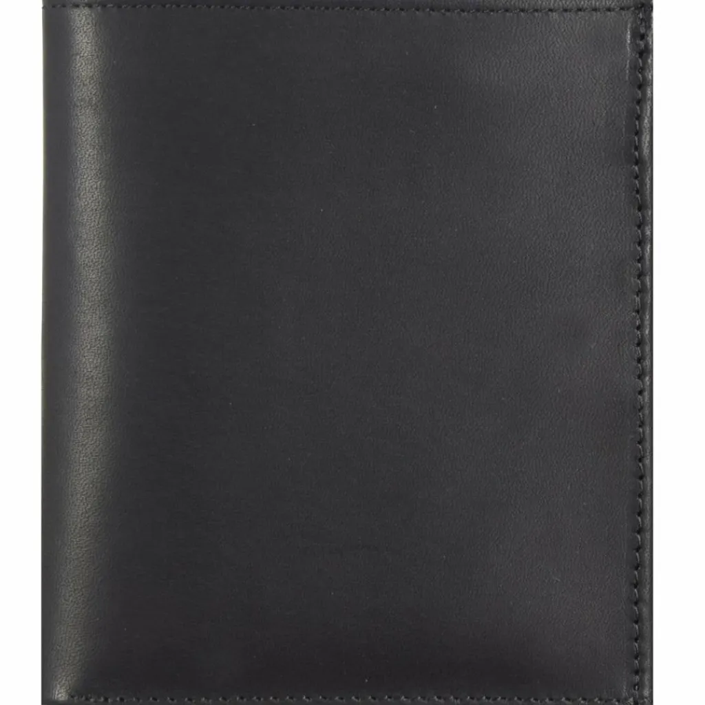 Jost Herrengeldbörsen Hochformat<Futura Geldbörse Leder 12,5 cm schwarz