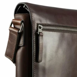 Jost Umhängetaschen<Lund Umhängetasche Leder 24 cm braun