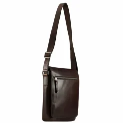 Jost Umhängetaschen<Lund Umhängetasche Leder 24 cm braun