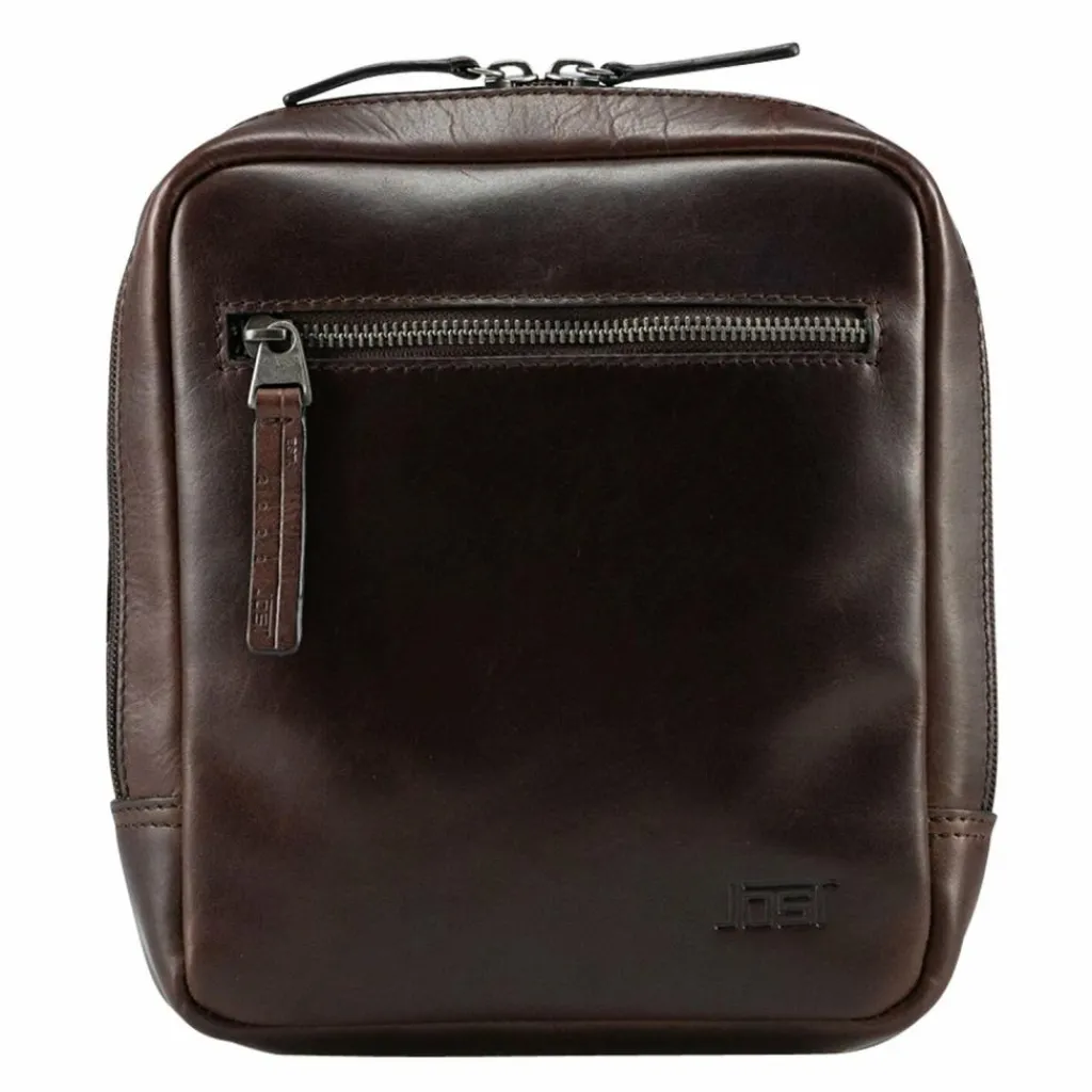 Jost Umhängetaschen<Lund Umhängetasche Leder 22 cm braun