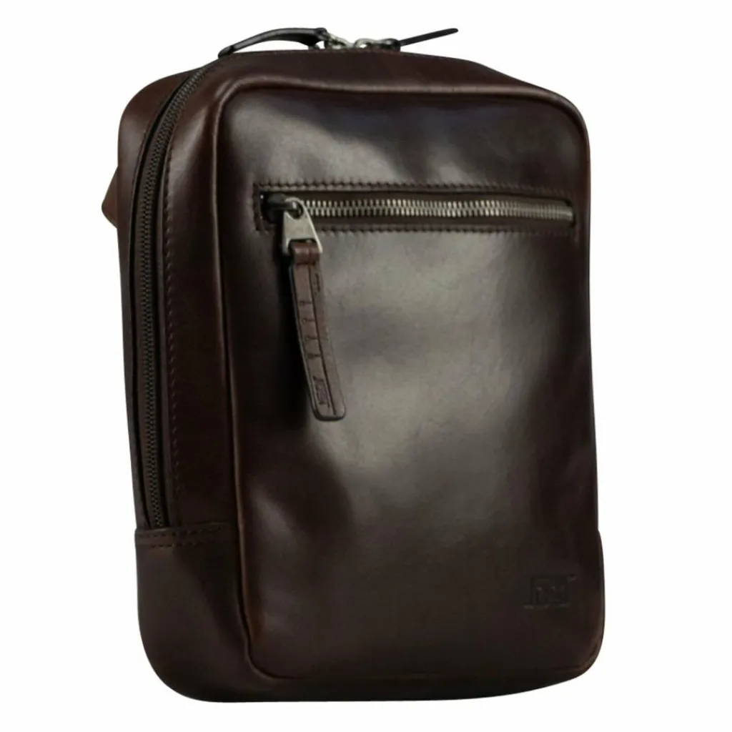 Jost Umhängetaschen<Lund Umhängetasche Leder 22 cm braun