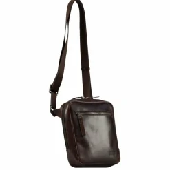 Jost Umhängetaschen<Lund Umhängetasche Leder 22 cm braun