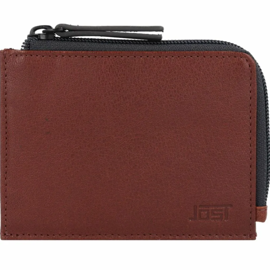 Jost Herrengeldbörsen Querformat<Malmö Geldbörse Leder 12 cm cognac