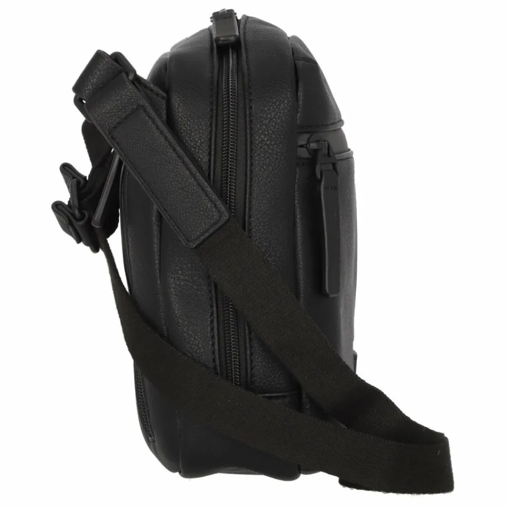 Jost Riga Umhängetasche Leder 20 cm schwarz