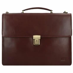 Jost Laptoptaschen|Aktentaschen<Skagen Aktentasche Leder 40 cm Laptopfach redbrown