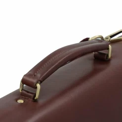 Jost Laptoptaschen|Aktentaschen<Skagen Aktentasche Leder 40 cm Laptopfach redbrown