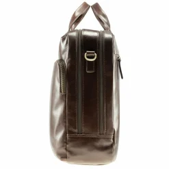Discount Jost Skagen Aktentasche Leder 40 cm Laptopfach redbrown
