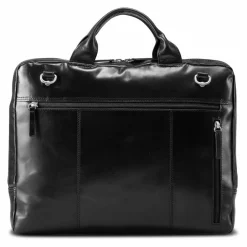 Online Jost Skagen Aktentasche Leder 38 cm Laptopfach black