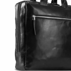 Online Jost Skagen Aktentasche Leder 38 cm Laptopfach black