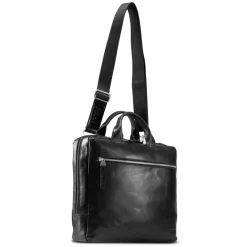 Online Jost Skagen Aktentasche Leder 38 cm Laptopfach black