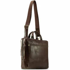 Sale Jost Skagen Aktentasche Leder 38 cm Laptopfach redbrown
