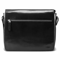 Hot Jost Skagen Aktentaschen Messenger Leder 38 cm Laptopfach black