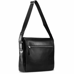 Hot Jost Skagen Aktentaschen Messenger Leder 38 cm Laptopfach black