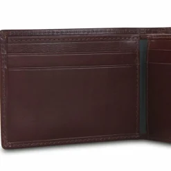 Clearance Jost Skagen Geldbörse Leder 10 cm rotbraun