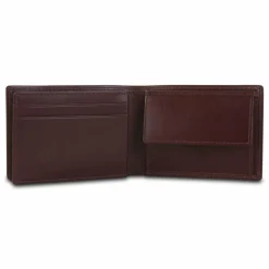 Clearance Jost Skagen Geldbörse Leder 10 cm rotbraun