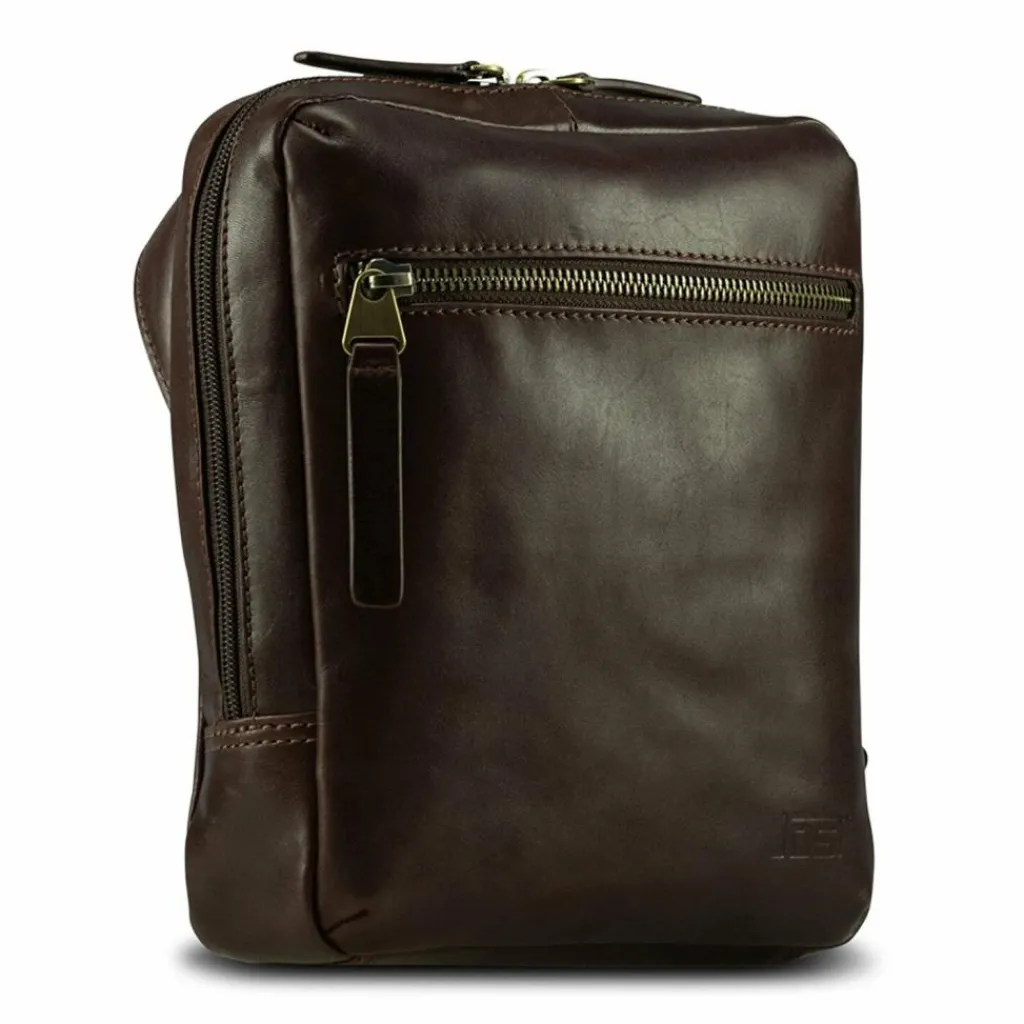 Hot Jost Skagen Umhängetasche Leder 19 cm redbrown