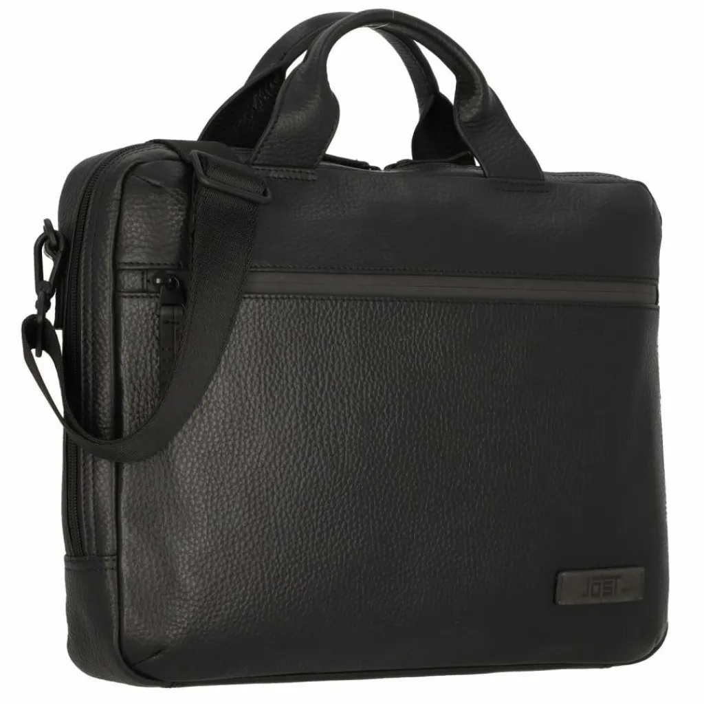 Sale Jost Stockholm Aktentasche 37 cm Laptopfach schwarz