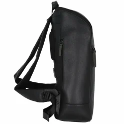 Jost Lederrucksäcke|Business-Rucksäcke<Stockholm Business-Rucksack Leder 44 cm Laptopfach schwarz