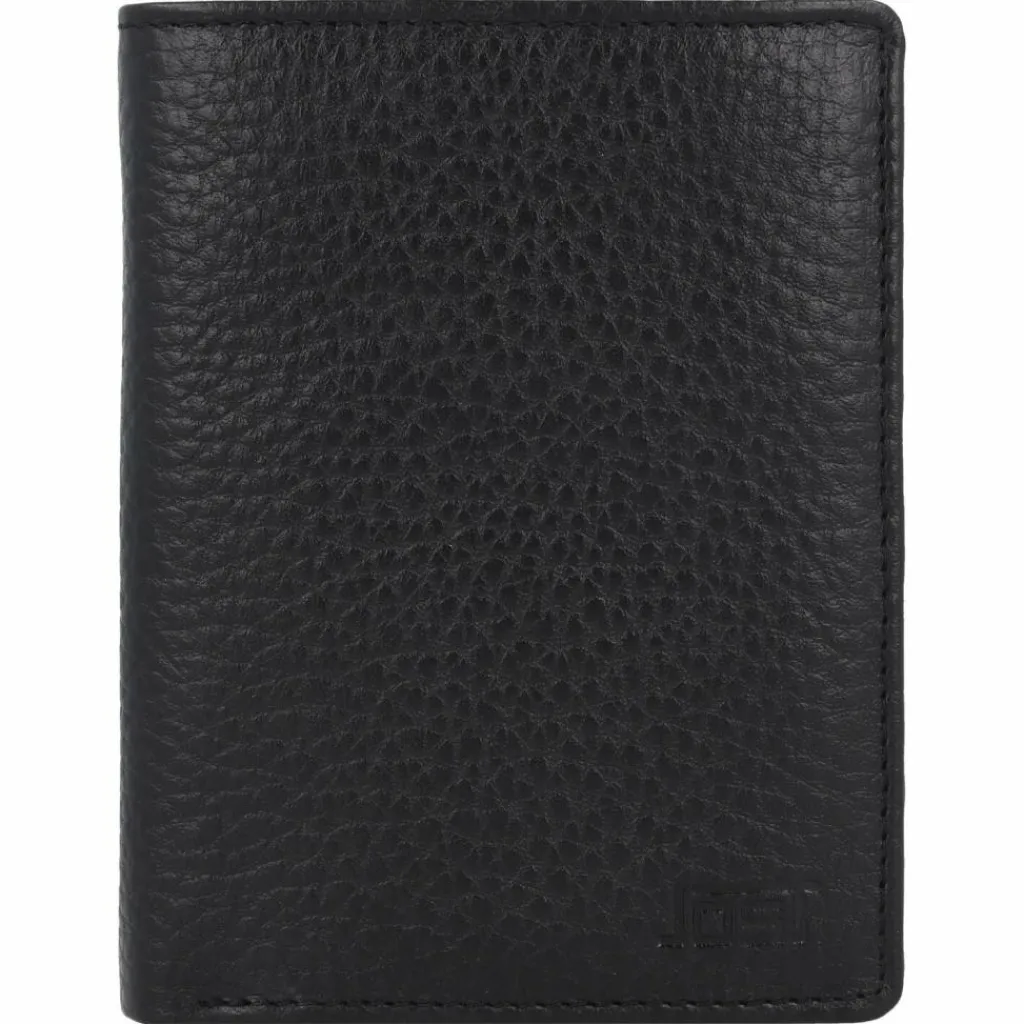 Jost Herrengeldbörsen Hochformat<Stockholm Geldbörse Leder 9.5 cm schwarz