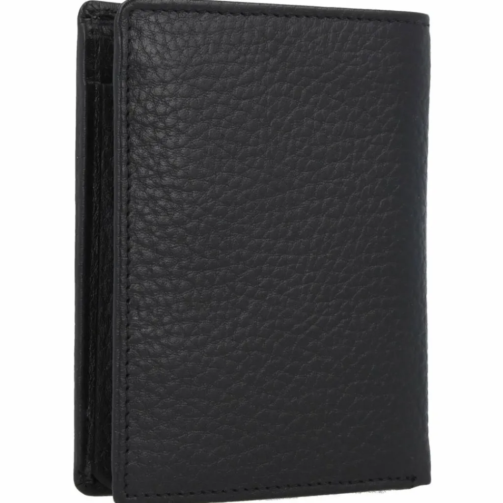 Jost Herrengeldbörsen Hochformat<Stockholm Geldbörse Leder 9.5 cm schwarz