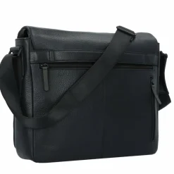 Jost Stockholm Messenger Leder 33 cm Laptopfach