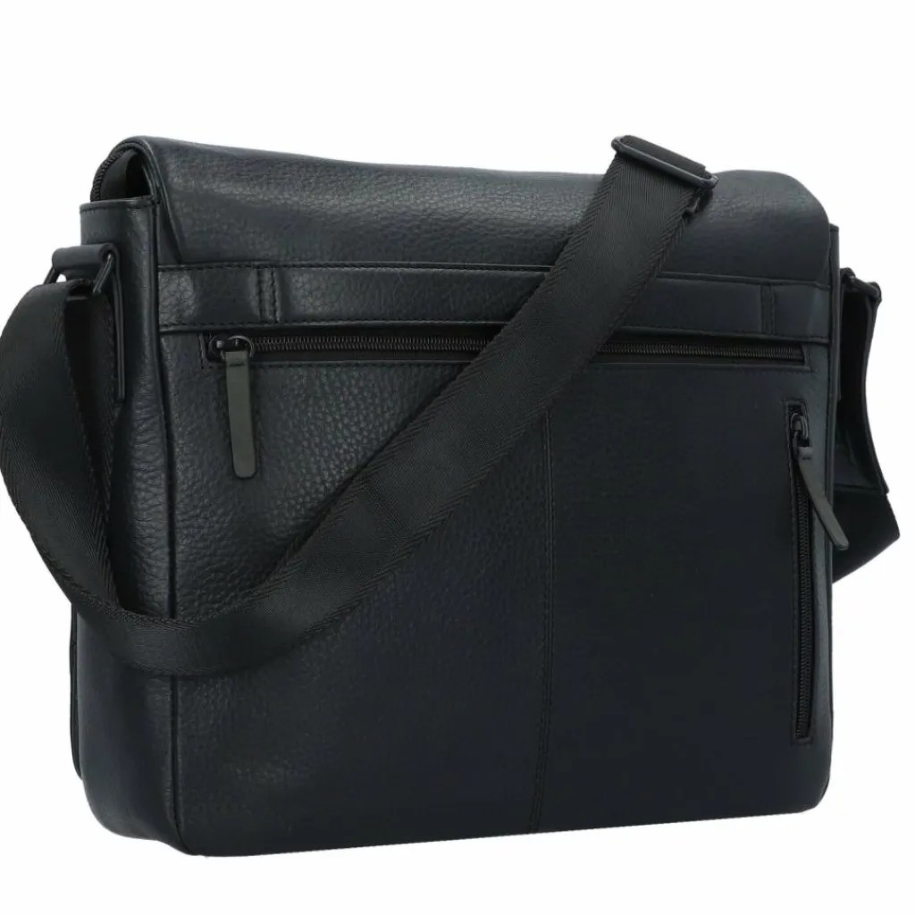 Jost Stockholm Messenger Leder 33 cm Laptopfach