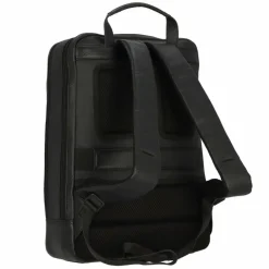Best Jost Stockholm Rucksack Leder 46 cm Laptopfach schwarz
