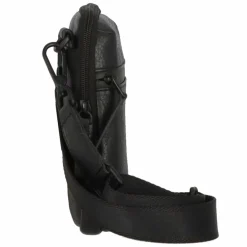 Outlet Jost Stockholm Umhängetasche Leder 13 cm schwarz
