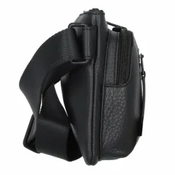 Jost Umhängetaschen<Stockholm Umhängetasche Leder 39 cm schwarz