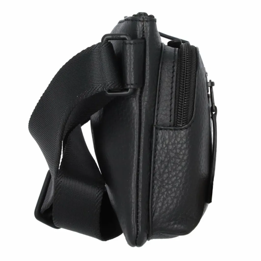 Jost Umhängetaschen<Stockholm Umhängetasche Leder 39 cm schwarz