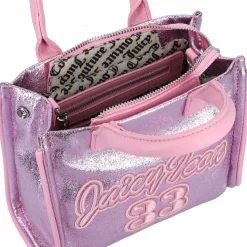Discount Juicy Couture Iris Handtasche 19.5 cm metallic juicy pink